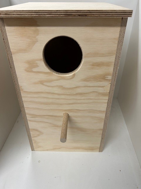 Deluxe 12mm Ply 18" Nest Box w inside ladder Deluxe 12mm Ply 18" Nest Box w inside ladder