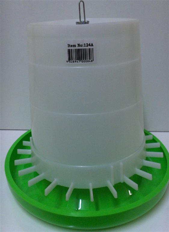 AVICO GEAR BOX FEEDER, 5 Kg (GREEN & WHITE) POULTRY AVICO GEAR BOX FEEDER, 5 Kg (GREEN & WHITE) POULTRY