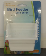 HIGH BACK COOP CUP & PERCH 9cm MEDIUM