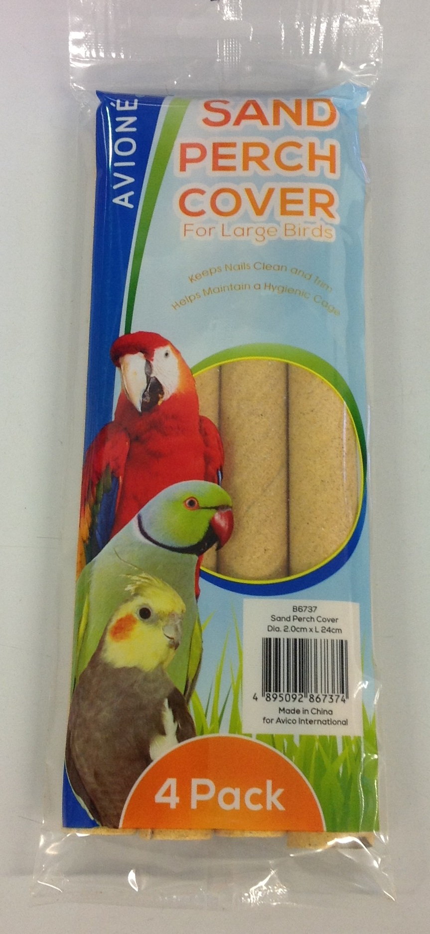 3PK SAND PERCH COVERS 20mm x 240mm 3PK SAND PERCH COVERS 20mm x 240mm