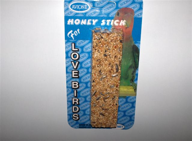 AVIONE LOVEBIRD HONEY STICK 100G AVIONE LOVEBIRD HONEY STICK 100G