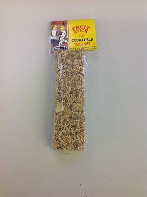 AVIONE COCKATIEL FRUIT STICK 100G AVIONE COCKATIEL FRUIT STICK 100G