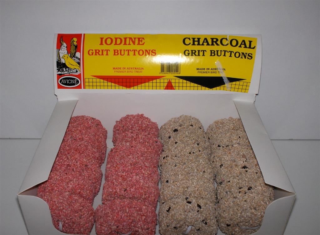 AVIONE 1/2 IODINE/CHARCOAL BOXED BUTTONS (24X55G) AVIONE 1/2 IODINE/CHARCOAL BOXED BUTTONS (24X55G)