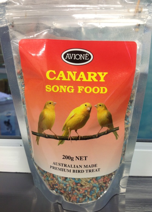 AVIONE CANARY SONG FOOD 200G - Click Image to Close