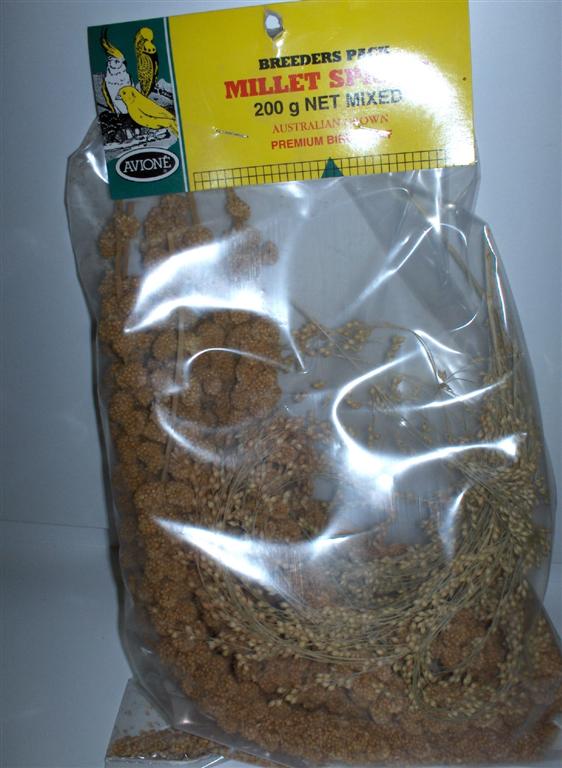 AVIONE 200G MIXED MILLET SPRAY AVIONE 200G MIXED MILLET SPRAY