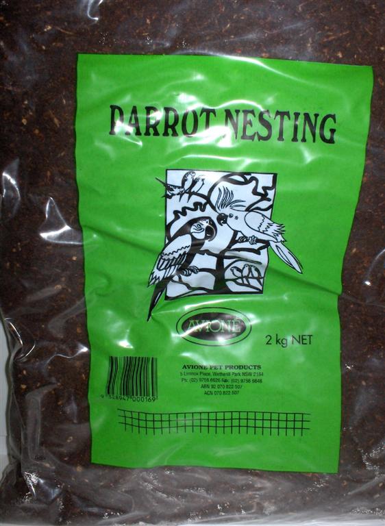 AVIONE PARROT NESTING MATERIAL 2KG AVIONE PARROT NESTING MATERIAL 2KG