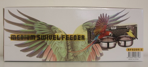 TWIN SWIVEL FEED STATION w/125mm S/S CUPS TWIN SWIVEL FEED STATION w/125mm S/S CUPS