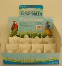 AVIONE 12PK BOXED CHARCOAL & CALCIUM BELLS - Click Image to Close