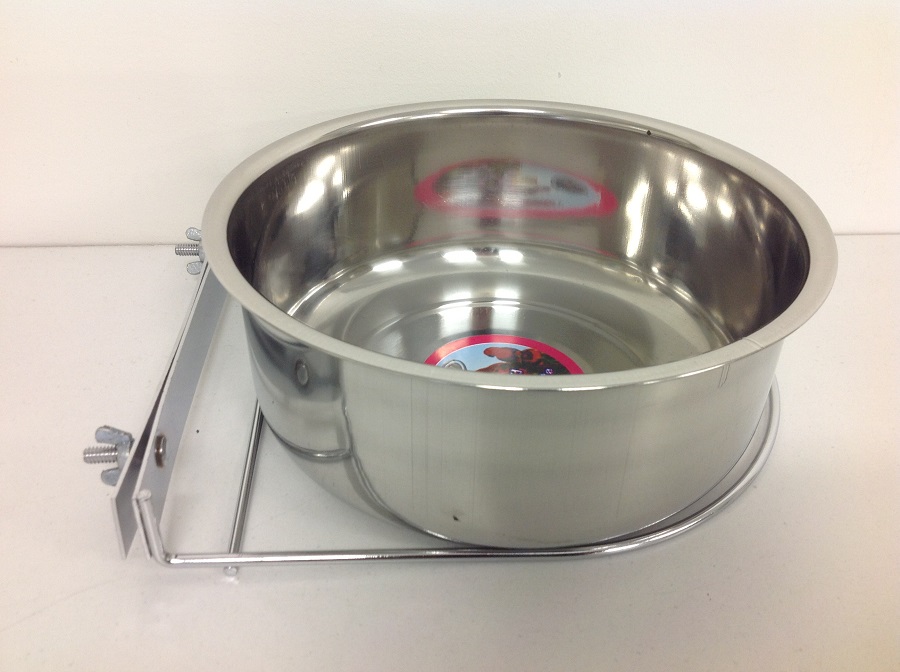 S/STEEL COOP-CUP USING WING-NUTS, 2.7L, 9" S/STEEL COOP-CUP USING WING-NUTS, 2.7L, 9"