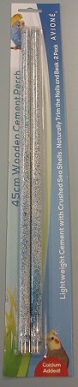 35CM LIGHTWEIGHT PERCHES COATED W/CRUSHED SEA SHELLS 2PK 35CM LIGHTWEIGHT PERCHES COATED W/CRUSHED SEA SHELLS 2PK