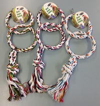 BIRD ROPE BI-SWING 16mmX12cm DIA. EACH RING BIRD ROPE BI-SWING 16mmX12cm DIA. EACH RING