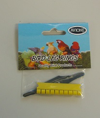 PLASTIC SPLIT RING BUDGIE 4.1mm - Click Image to Close