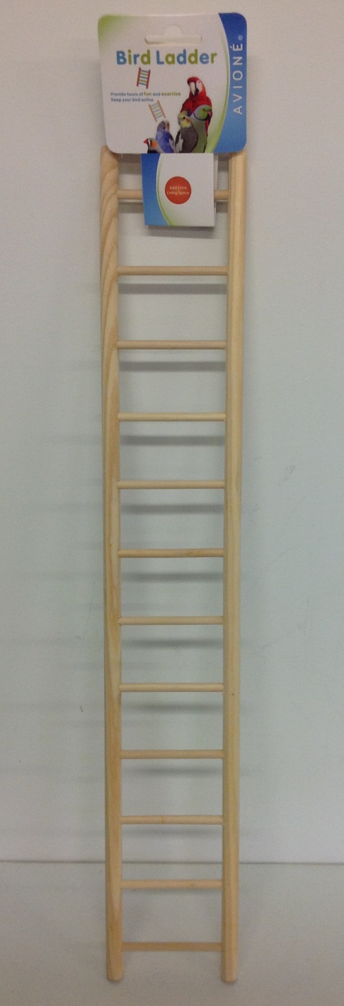 WOODEN LADDER, 12-RUNG, 10mm DIA.