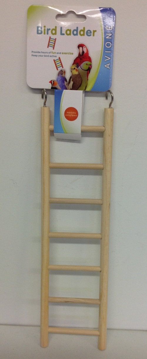 WOODEN LADDER 7-RUNG, 8mm DIA - Click Image to Close