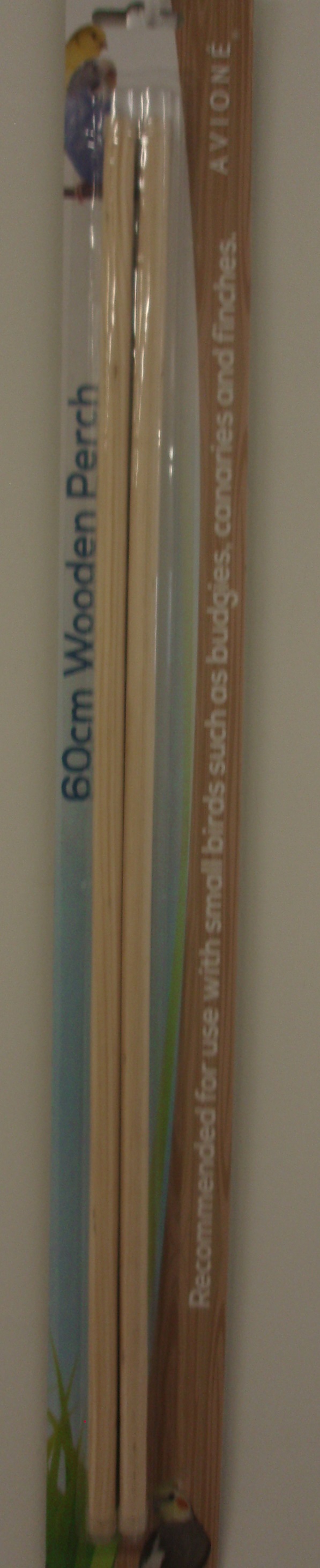WOODEN PERCHES pk/2 (60cm) WOODEN PERCHES pk/2 (60cm)