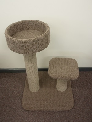 POLE WITH BASKET AND POLE WITH PLATFORM B:50x50 H:70 POLE WITH BASKET AND POLE WITH PLATFORM B:50x50 H:70