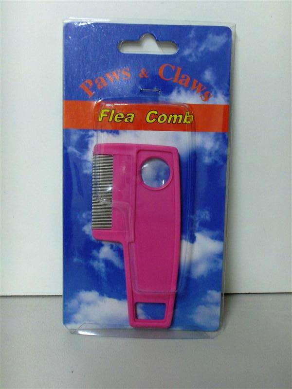 FLEA COMB WITH MAGNIFIER - Click Image to Close