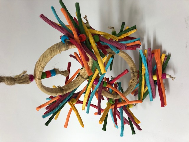 Avione double ring lots of spikes bird toy Avione double ring lots of spikes bird toy