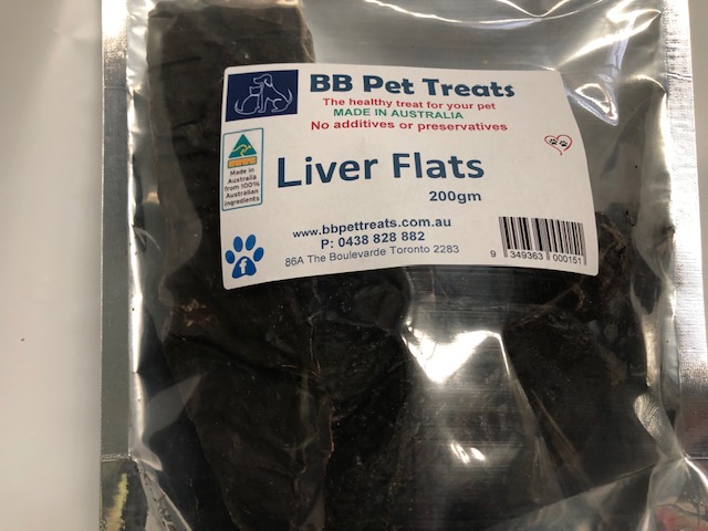Beef Liver Flats 100% AUSTRALIAN PRODUCTS Beef Liver Flats 100% AUSTRALIAN PRODUCTS