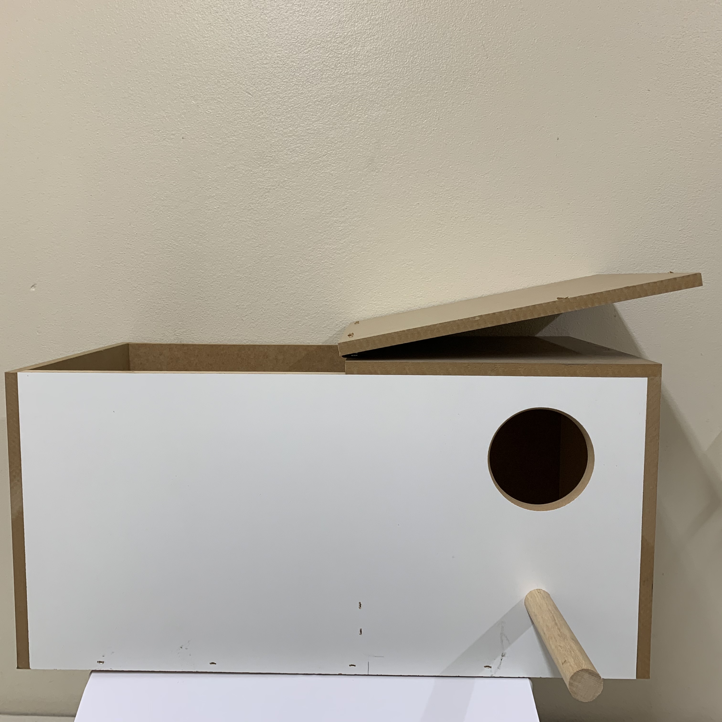 Wooden Nest Eclectus breeding box