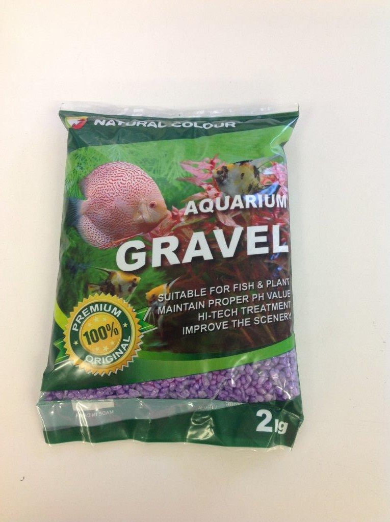 2Kg LIGHT PURPLE PEBBLES 2Kg LIGHT PURPLE PEBBLES