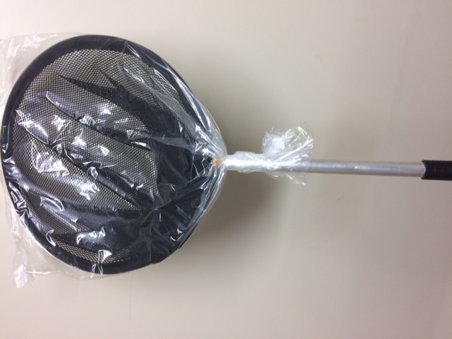 Padded black bird net 35cm Padded black bird net 35cm