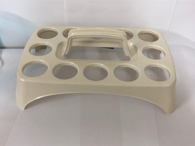 Bird plastic drinker carrier w 12 holes Bird plastic drinker carrier w 12 holes