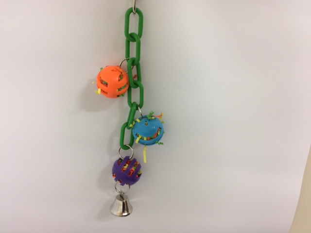 Avione triple ball play chain bird toy Avione triple ball play chain bird toy