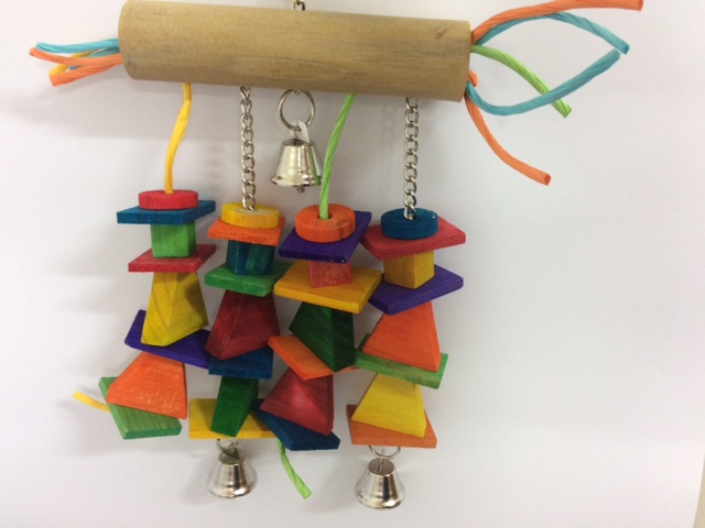 Avione Coloured playlog w shapes bird toy Avione Coloured playlog w shapes bird toy