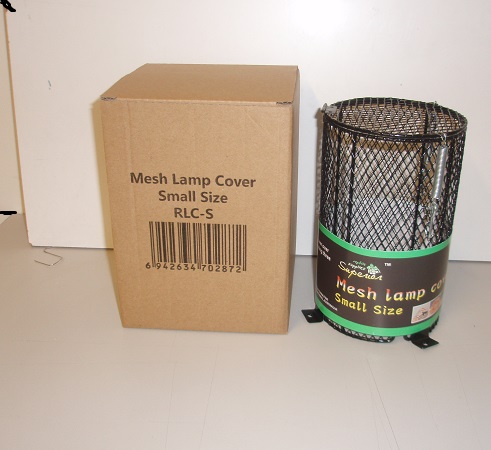 SMALL BLACK MESH LIGHT COVER 11.5cm x 18cm - Click Image to Close