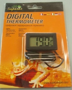 DIGITAL THERMOMETER W/REMOTE SENSOR S/S THICK PROBE - Click Image to Close