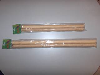 WOODEN PARROT PERCHES pk/2 24mm x45 cm WOODEN PARROT PERCHES pk/2 24mm x45 cm