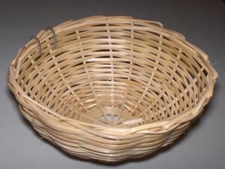 CANARY PAN (RATTAN) 12X8CM