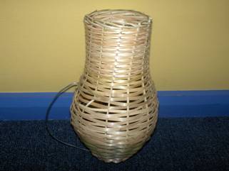 LARGE BOTTLE CANE NEST 11X20CM LARGE BOTTLE CANE NEST 11X20CM