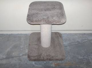 SINGLE POLE WITH LARGE PLATFORM B:40x40 H:45 SINGLE POLE WITH LARGE PLATFORM B:40x40 H:45