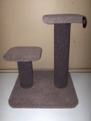 2 POLES WITH PLATFORM B:50x40 H:60 2 POLES WITH PLATFORM B:50x40 H:60