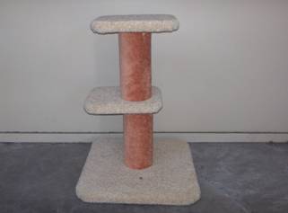 SINGLE POLE WITH 2 PLATFORMS B:45x45 H:65 SINGLE POLE WITH 2 PLATFORMS B:45x45 H:65