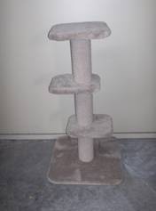 SINGLE POLE WITH 3 PLATFORMS B:50x50 H:100 SINGLE POLE WITH 3 PLATFORMS B:50x50 H:100