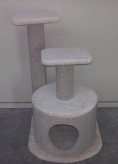 POLE WITH PLATFORM AND IGLOO W/POLE+PLATFORM B:50x50 H:85 POLE WITH PLATFORM AND IGLOO W/POLE+PLATFORM B:50x50 H:85