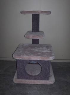 SQUARE IGLOO AND POLE WITH 2 PLATFORMS B:50x60 H:90 SQUARE IGLOO AND POLE WITH 2 PLATFORMS B:50x60 H:90