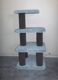 3 LEVEL CAT POST 120CM