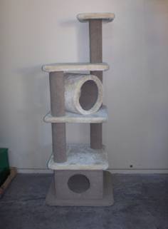 4 LEVELS WITH TUNNEL AND IGLOO B:60x60 H:165 4 LEVELS WITH TUNNEL AND IGLOO B:60x60 H:165