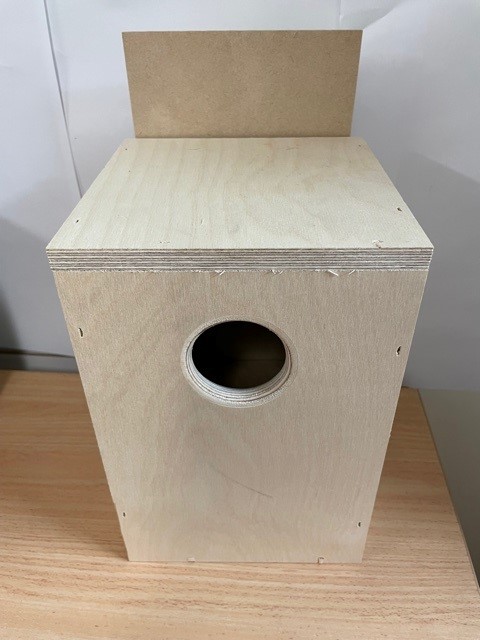 Outside Budgie Ply Breeding Box