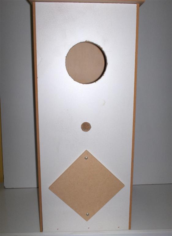 WOODEN TALL PARROT NEST BOX 60CM WITH INSPECTION HOLE