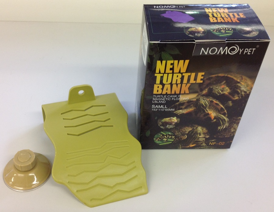SMALL OLIVE GREEN PLASTIC TURTLE DECK